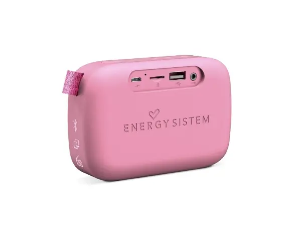 ENERGY SISTEM Fabric Box 1+ Pocket Grape portable BT zvučnik roze