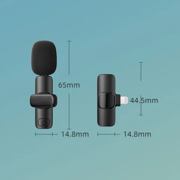 Mikrofon REMAX Wireless KO2 iph crni