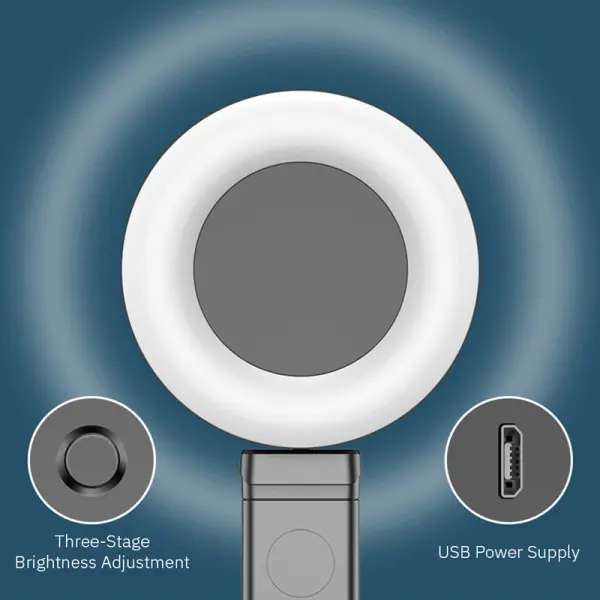 Tripod sa LED rasvetom R12 pink