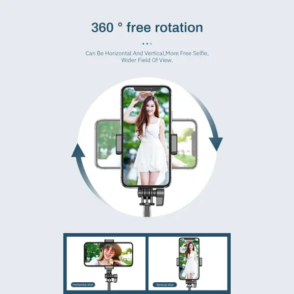 Tripod sa LED rasvetom R12 pink