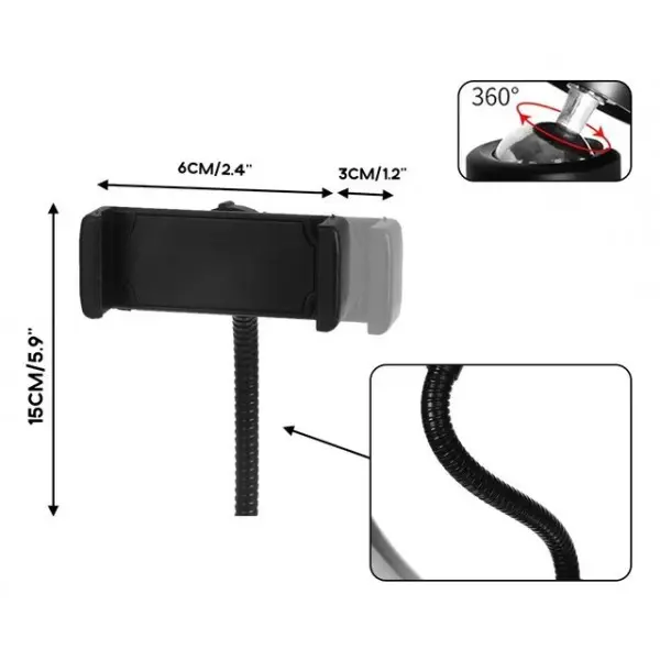 Tripod LC666 sa LED rasvetom