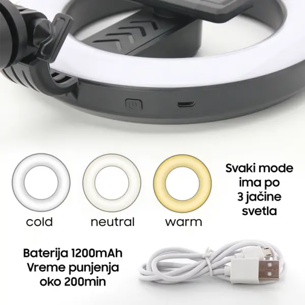 Tripod sa Led rasvetom P20D-2 785mm