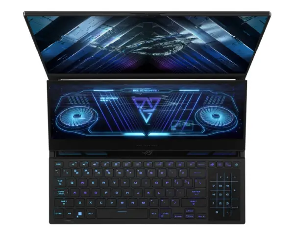 ASUS ROG Zephyrus Duo 16 GX650PZ-NM014X (16 inča QHD+, Ryzen 9 7945HX, 32GB, 1TB SSD, RTX 4080, Win11 PRO) laptop
