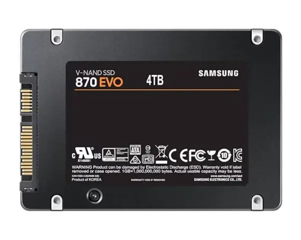 SAMSUNG 4TB 2.5 inča SATA III MZ-77E4T0BW 870 EVO Series SSD
