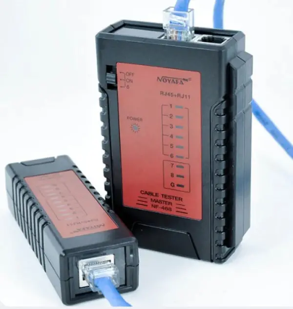 LAN tester Noyafa NF-468 za kablove RJ11, RJ12, RJ45, cat5E, cat 5, 10/100 base-t, at / t 258 a