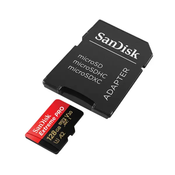 Mem. Kartica SanDisk SDHC 128GB Extreme PRO 4K UHD V30 sa adapterom CN