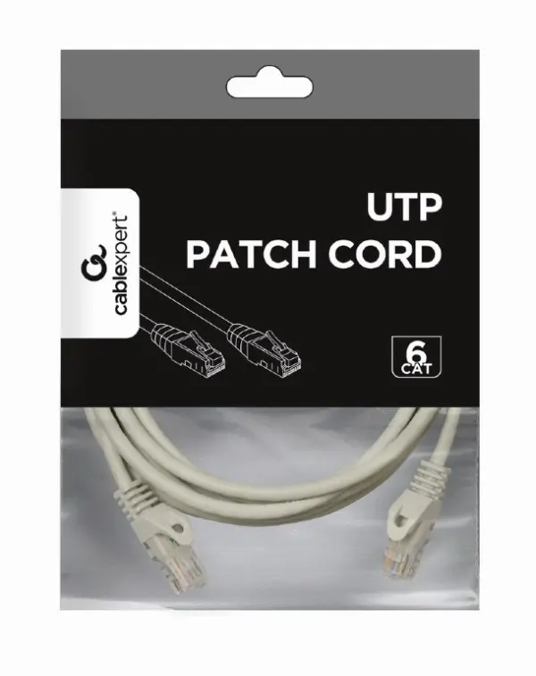 LAN UTP-kabl patch Cablexpert PP6U-5M Cat6 5m