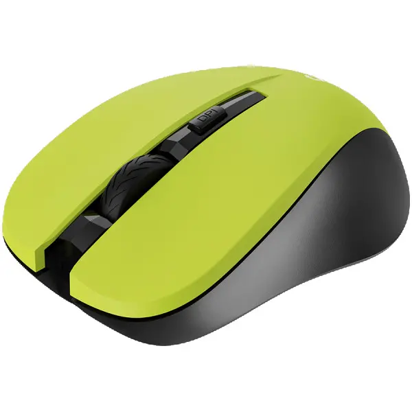 CANYON MW-1, Yellow 2.4GHz wireless optical mouse with 3 buttons, 80010001200 DPI adjustable ( CNE-CMSW1Y ) 