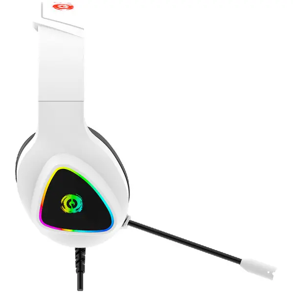 CANYON Shadder GH-6, RGB gaming headset with Microphone, Microphone frequency response: 20HZ~20KHZ,  ABS+ PU leather, USB*1*3.5MM jack plug