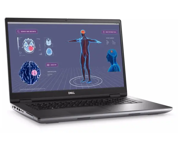 DELL Precision M7780 17.3 inch FHD 500nits i9-13950HX 32GB 1TB SSD RTX 3500 12GB Backlit FP SC Win11Pro 3yr ProSupport laptop