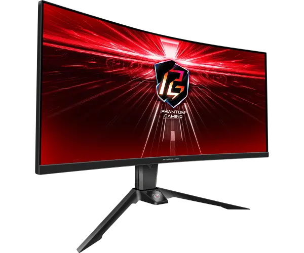 Monitor 34'' AsRock PG34WQ15R2B VA 3440x1440165Hz1msHDMIx2DPzvučnici