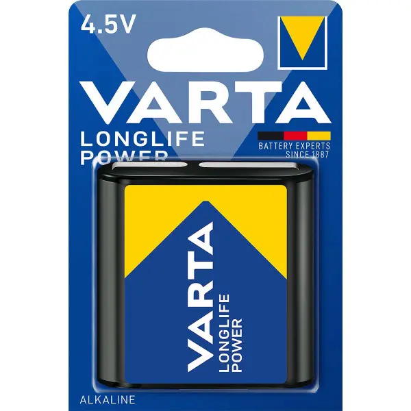 VARTA-4912/1 3LR12, ALKALNA baterija, 4,5V 6100mAh 1pak