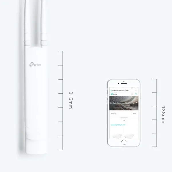 LAN Access Point TP-LINK EAP110 OUTDOOR 300Mbps