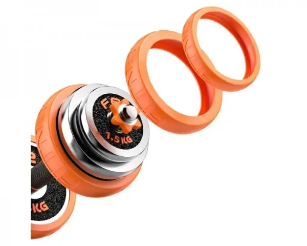 XIAOMI Fed set tegova od 30kg narandžasti  (tegovi+šipka) FED-8007