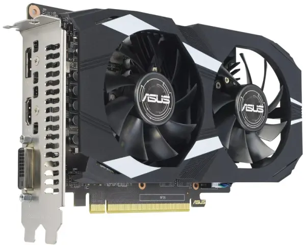 ASUS nVidia GeForce GTX 1650 4GB 128bit DUAL-GTX1650-O4GD6-P-EVO