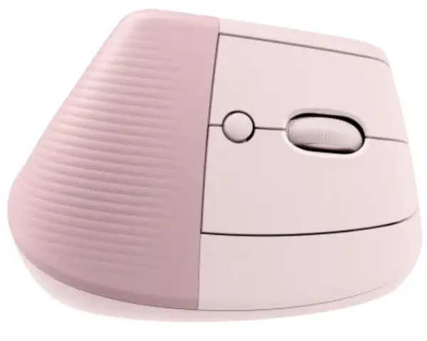 LOGITECH Lift Vertical Ergonomic Wireless ROSE miš