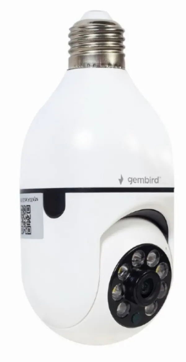 TSL-CAM-WRHD-01 Gembird Smart rotating wifi camera, ZA SIJALICNO GRLO E27, 1080p TUYA
