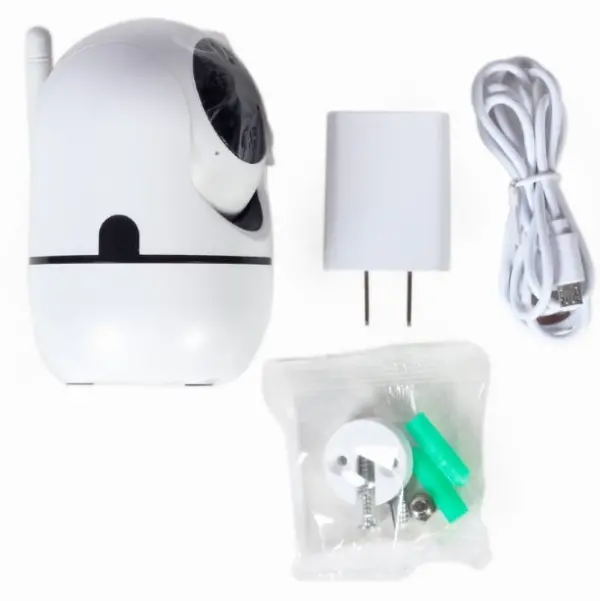 TSL-CAM-WRHD-02 Gembird Smart rotating wifi camera, 1080p, white TUYA