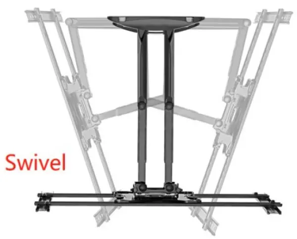 WM-80STR-01 Gembird rotate/tilt VESA max. 60x40cm 40-80 max.50kg