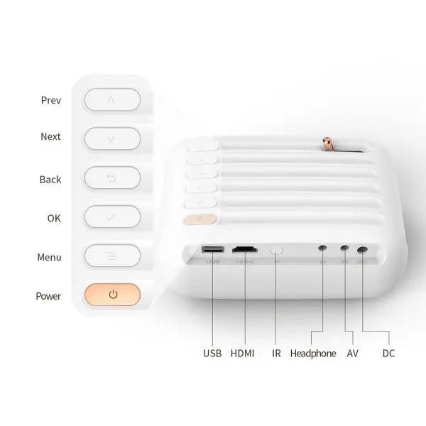 Projektor MAXBOX mini HQ2 + torba