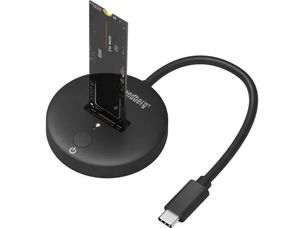 USB 3.2 Dock Sandberg za M.2+NVMe SSD 136-47