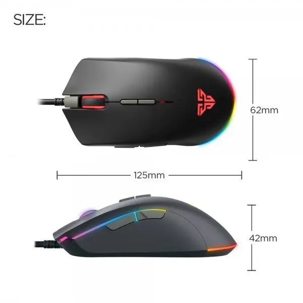 FANTECH Miš Gaming X17 Blake (Crna)