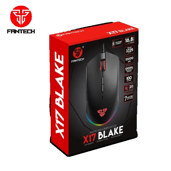 FANTECH Miš Gaming X17 Blake (Crna)