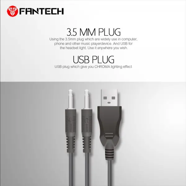 FANTECH Slušalice HG17s VISAGE II (Crna)