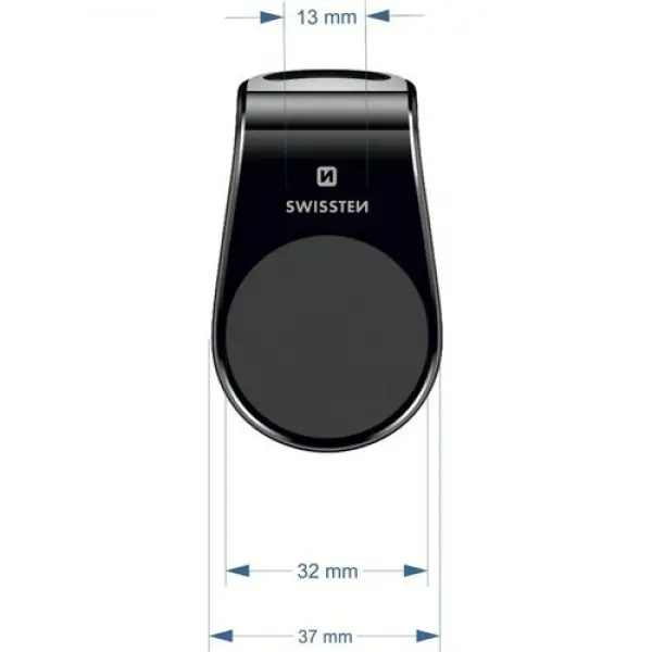 SWISSTEN Auto-drzac Magnetni EasyMount (Crna)
