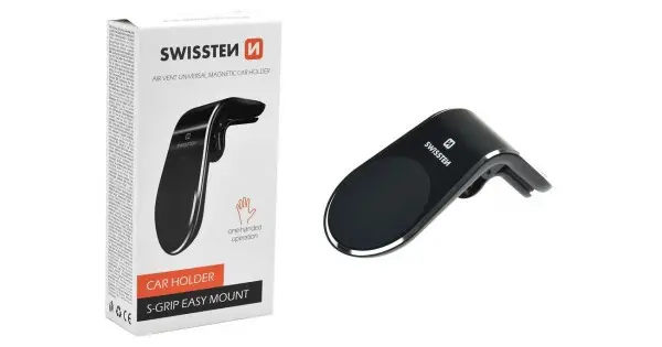 SWISSTEN Auto-drzac Magnetni EasyMount (Crna)