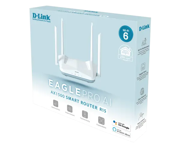 LAN Router D-Link R15E AX1500 1GWAN3GLAN WiFi6