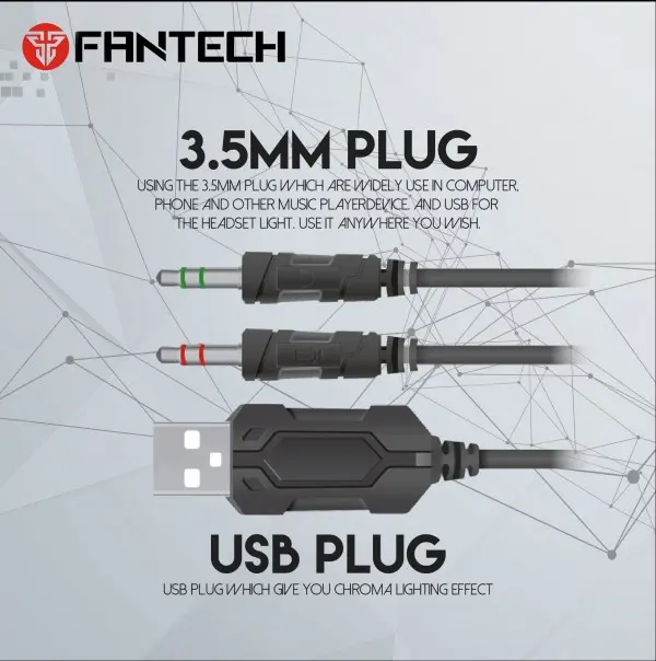 FANTECH Slušalice HG20 CHIEF II (Crna)