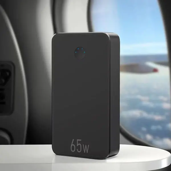 Powerbank za laptop Libower LP-P5 65W 18000mAh fast charger crni