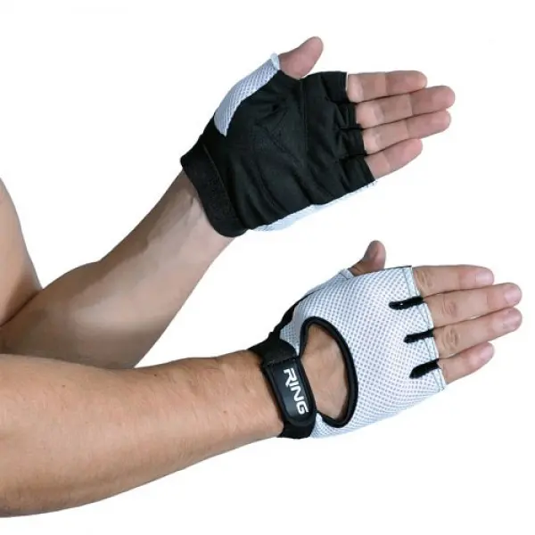 RING Fitnes rukavice za teretanu RX FG310-XL (CrnaBela)