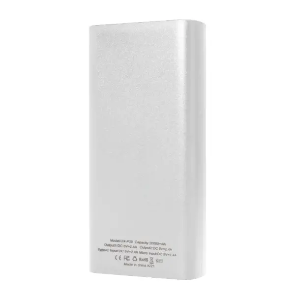 Back up baterija Oxpower P20 20000 mAh bela