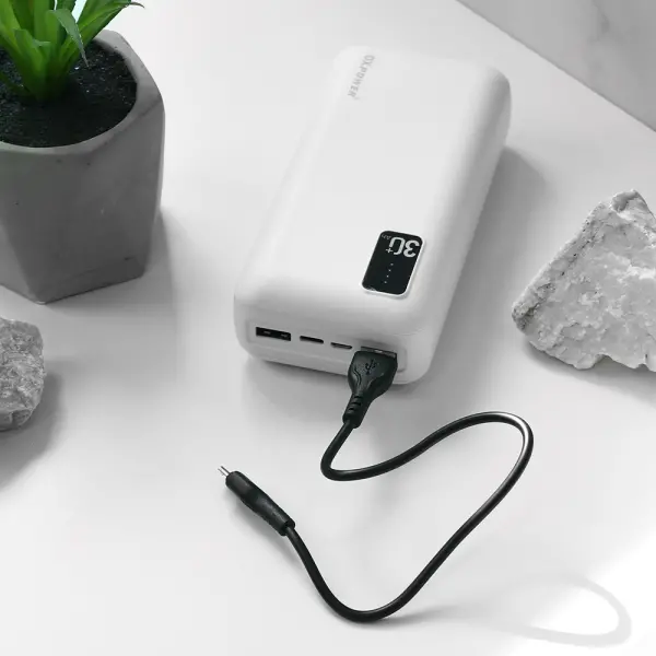 Back up baterija Oxpower PW30 30000 mAh bela