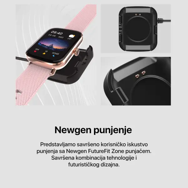 HiFuture Smart Watch Fit Zone crni
