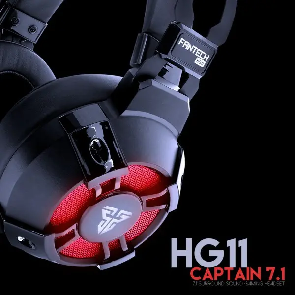 FANTECH Gaming Slušalice HG11 Captain (Crna)