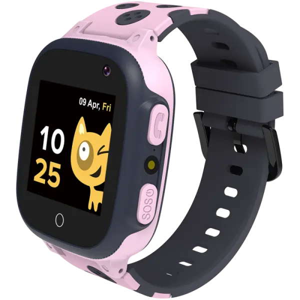 Smart watch CANYON Sandy KW-34, Kids, 1.44\'', GPS, nano SIM, 32+32MB, GSM, 400mAh, pink