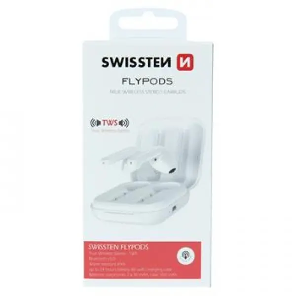 SWISSTEN Bluetooth TWS Slusalice FlyPods (Bela)