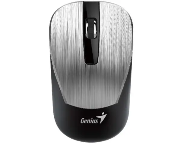 GENIUS NX-7015 IRON GREY Wireless Optical USB metalik sivi miš