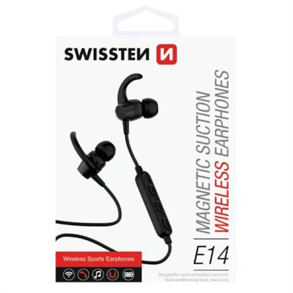 SWISSTEN Slusalice Bluetooth Active (Crna)
