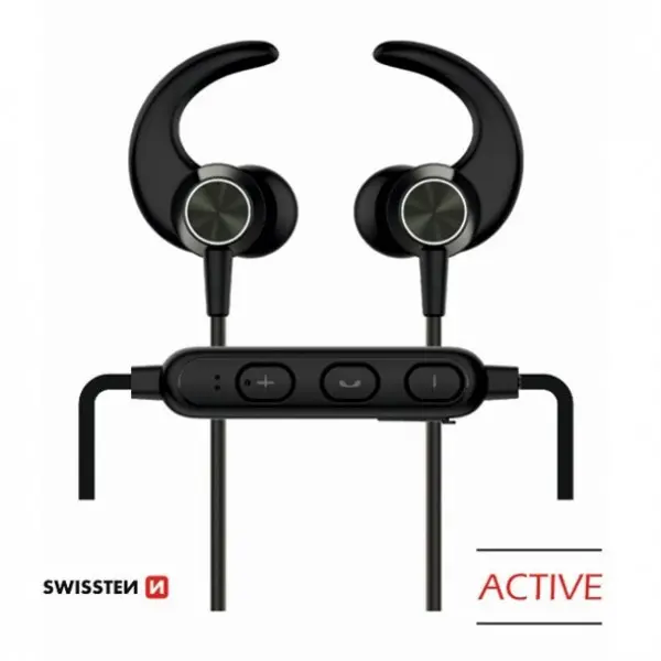 SWISSTEN Slusalice Bluetooth Active (Crna)
