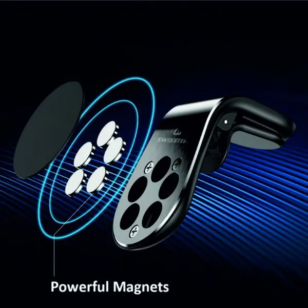 SWISSTEN Auto-drzac Magnetni EasyMount (Siva)