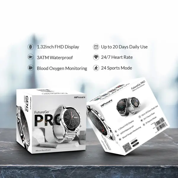 HiFuture Smart Watch Go Pro crni