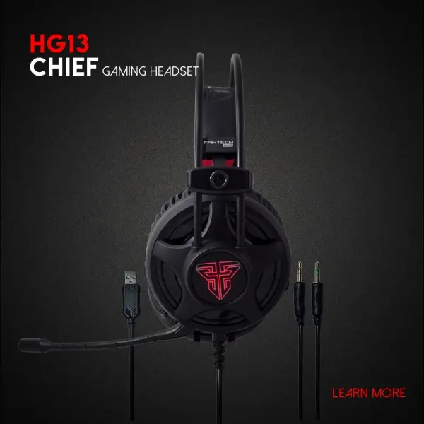 FANTECH Slušalice HG13 CHIEF (Crna)