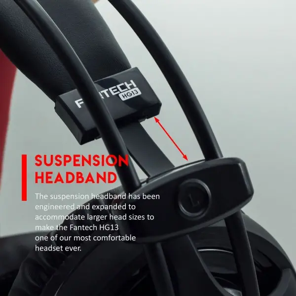 FANTECH Slušalice HG13 CHIEF (Crna)