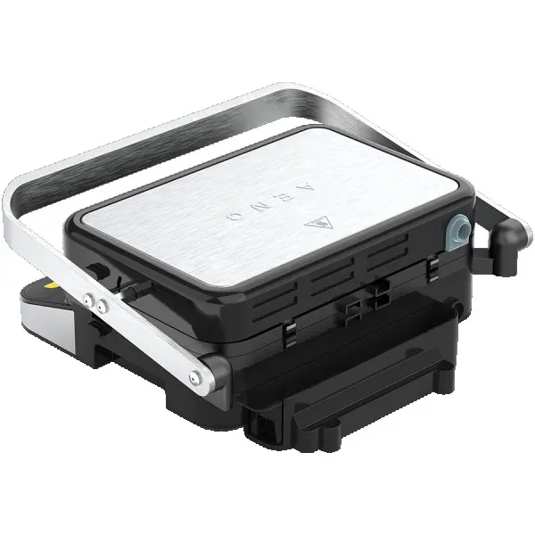 AENO Electric Grill EG5: 2000W, 2 heating modes - Lower Grill, Both Grills, 6 preset programs, Defrost, Max opening angle -180°, Temperatur
