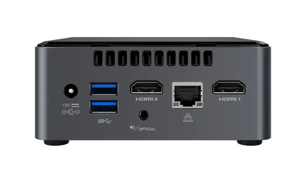 Intel NUC BOX Pentium J5005 QC2xDDR4LANWiFiBT2xHDMIEU Cord BOXNUC7PJYHN2