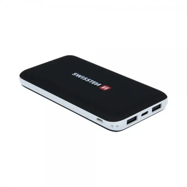 SWISSTEN PowerBank SlimCore 10.000mah type C (Crna)
